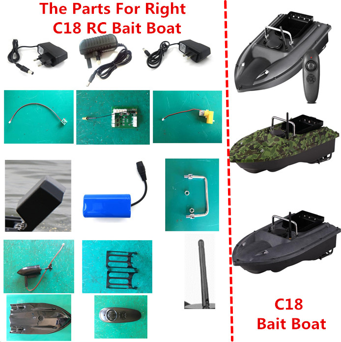 C18 Remote Control RC Fish Fin - Fish Finder Charger ulasan dan harga