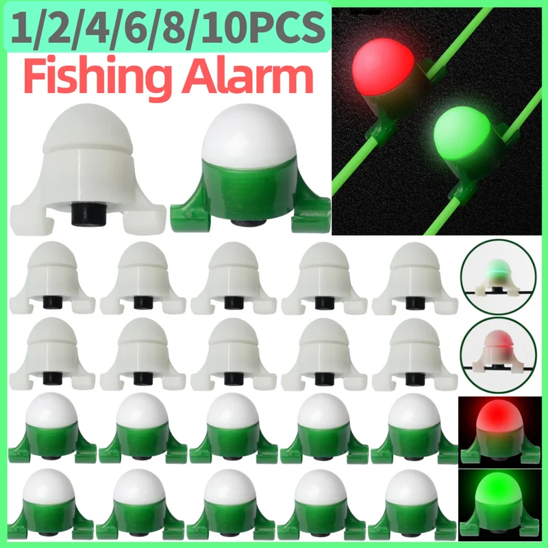 2-8pcs LED Night Fishing Alarm - Bite Alarm ulasan dan harga