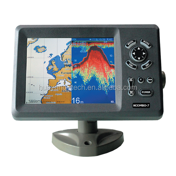 Kcombo-7 7inch ONWA GPS Plotte - Fish Finder Transducer ulasan dan harga