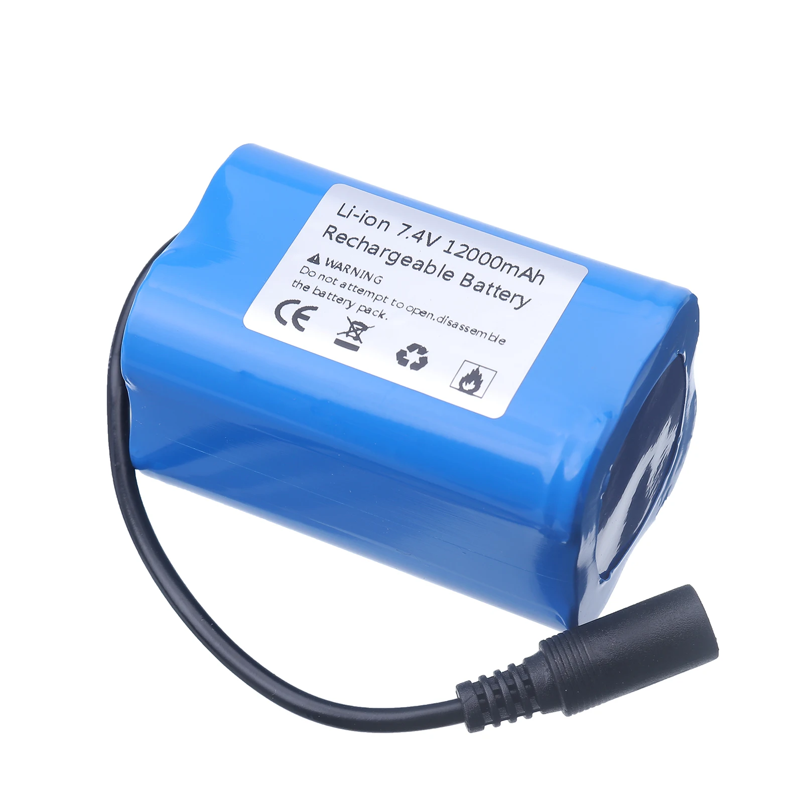 7.4V 12000mAh Battery with USB - Fish Finder Charger ulasan dan harga